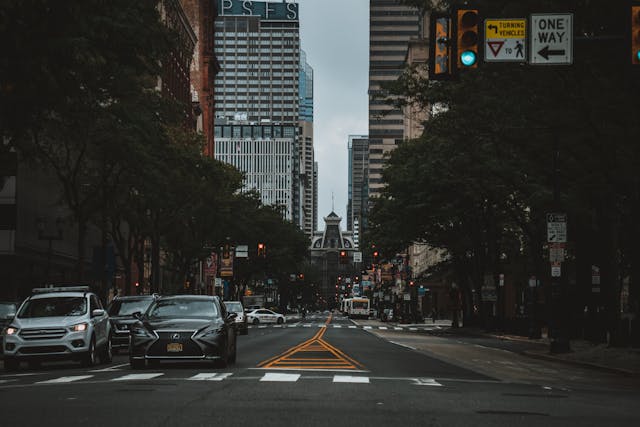 Road line marking for safety