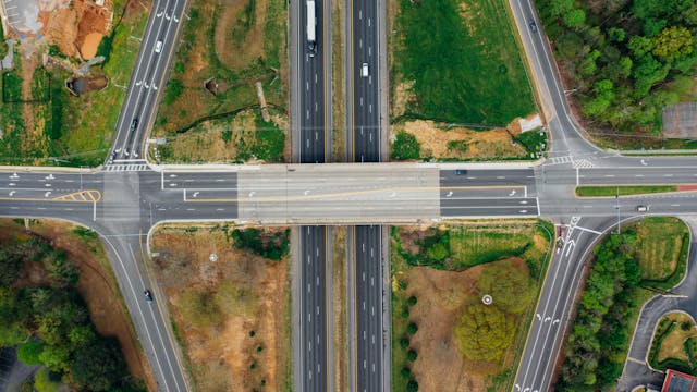 Road line marking