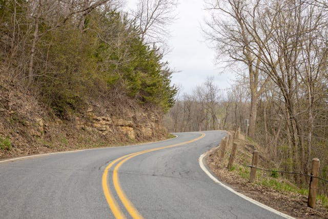 High-grade road line markings