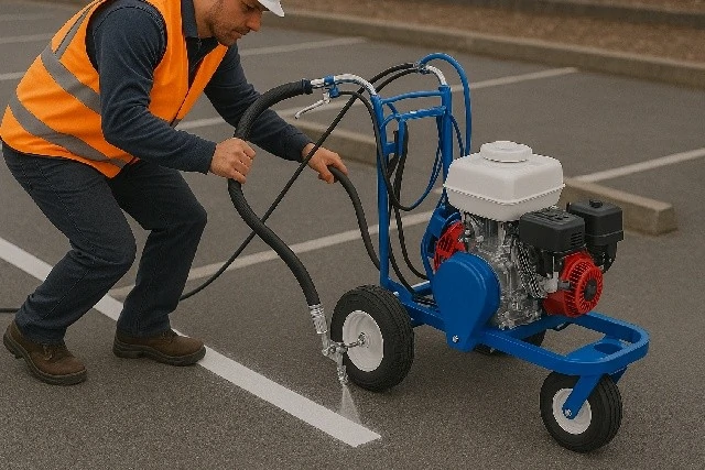 Professional Car Park Line Marking